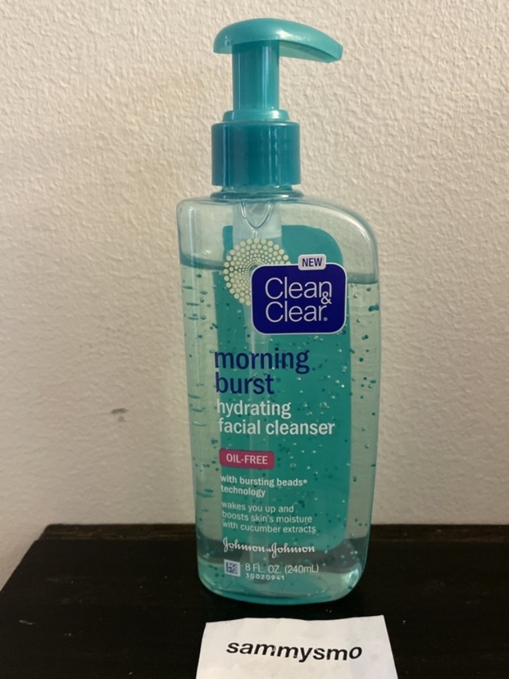 Clean & Clear Morning Burst Hydrating Facial Cleanser, Cucumber Extracts 8 oz.